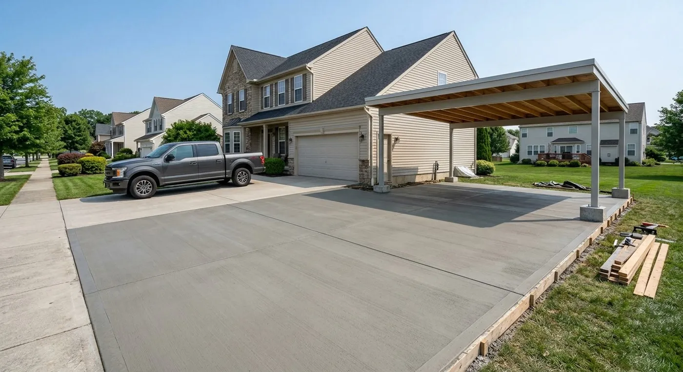 House and Carport Slabs in Anchorage, AK